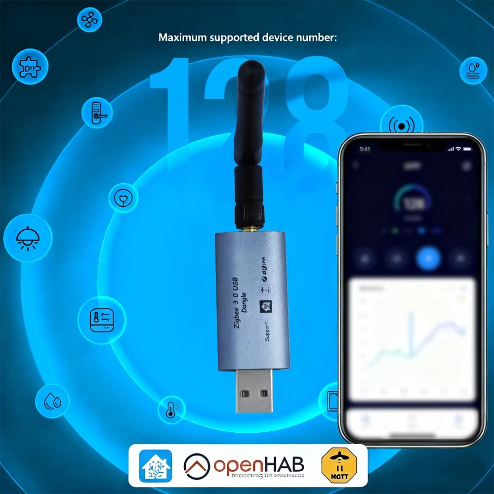 Zigbee 3.0 USB Dongle-E Zigbee - Zigbee Coordinator Stick recension och pris