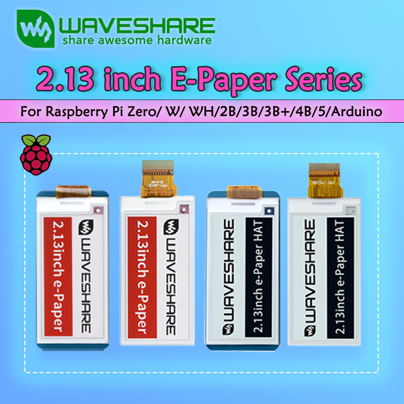 Raspberry Pi 2.13inch E-Paper  - Display Epaper 2.9 recension och pris